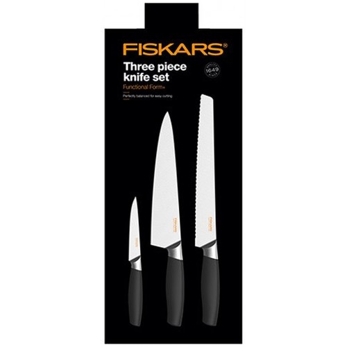 Fiskars Functional Form+ Zestaw 3 noży 1016006 Fiskars Functional Form+ Zestaw 3 noży 1016006