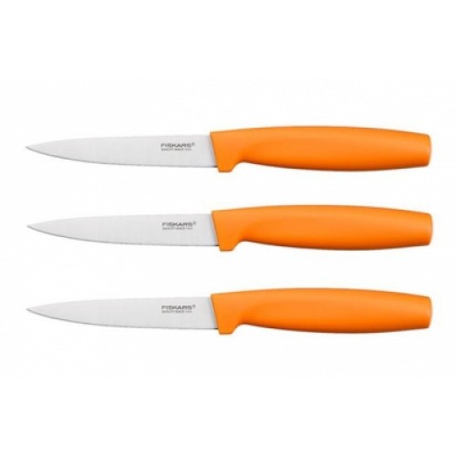 FISKARS Functional Form Zestaw noży do obierania, pomarańczowy 1014275