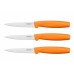 FISKARS Functional Form Zestaw noży do obierania, pomarańczowy 1014275