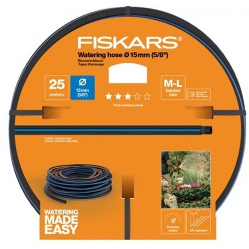 FISKARS Wąż ogrodowy, 15 mm (5/8”), 25 m – Q3 1027097