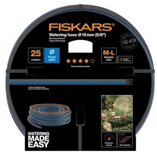 FISKARS Wąż ogrodowy, 15 mm (5/8”), 25 m Q4 1027098