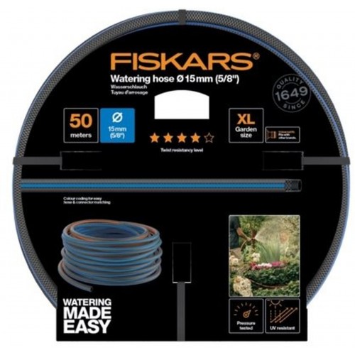 FISKARS Wąż ogrodowy, 15 mm (5/8”), 50 m Q4 1027099 FISKARS Wąż ogrodowy, 15 mm (5/8”), 50 m Q4 1027099
