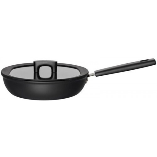 Fiskars Hard Face Patelnia z pokrywką 26 cm 1020890 Fiskars Hard Face Patelnia z pokrywką 26 cm 1020890