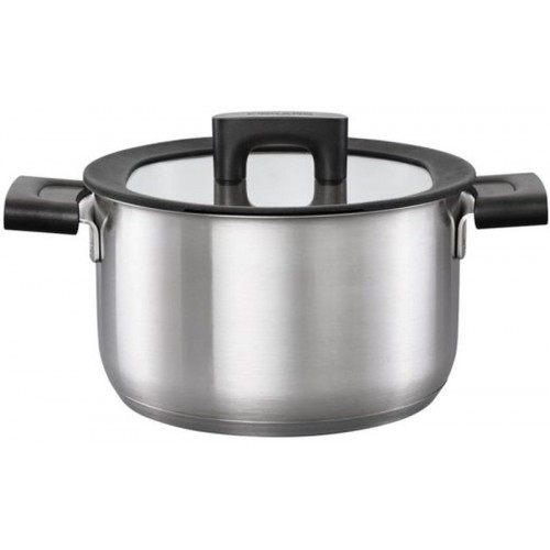 Fiskars Hard Face Pot z pokrywką 3,5L / 20cm, stal nierdzewna 1025231 Fiskars Hard Face Pot z pokrywką 3,5L / 20cm, stal nierdzewna 1025231