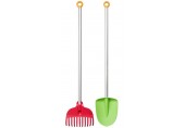 Fiskars MyFirst Zestaw szpadel i grabie 2szt., 88,1cm 1062473