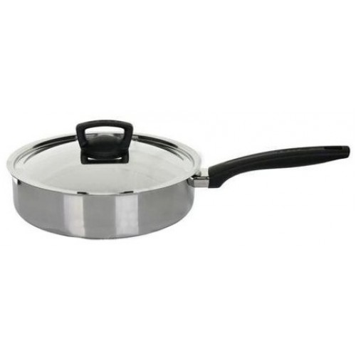 Fiskars Functional Form Patelnia z pokrywką 24cm/3.0L, stal nierdzewna 855324