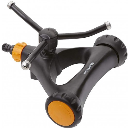 FISKARS Zraszacz dookolny, metalowy na kółkach 1023657