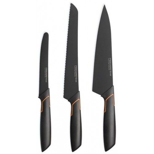 Fiskars EDGE zestaw noży 3szt., 978795