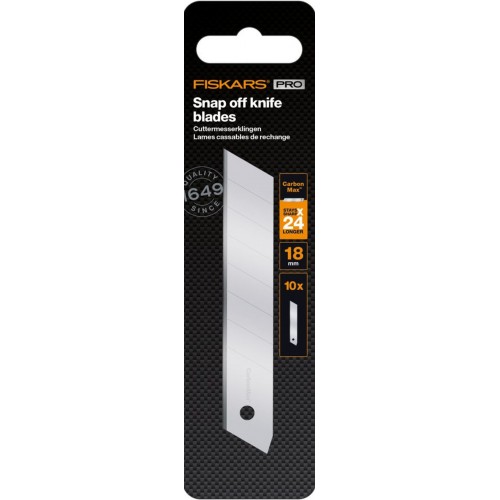 Fiskars CarbonMax Ostrza łamane 18 mm, 10 sztuk 1048066