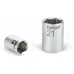 FORTUM Nasadka, 1/4", 12 mm, długość 25 mm, 61CrV5 4701412