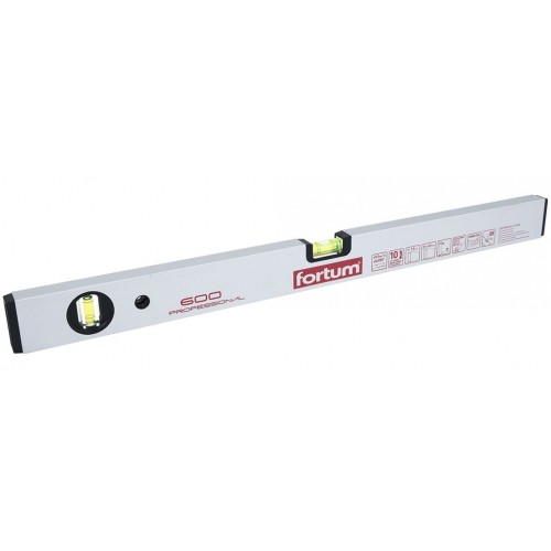 FORTUM Profesjonalna poziomica 600mm 4783576 FORTUM Profesjonalna poziomica 600mm 4783576