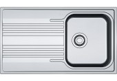 Franke SMART SRX 611-86, 860x500 mm, zlewozmywa, stal szlachetna 101.0395.016