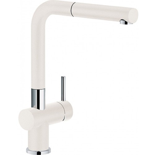 Franke Active Plus Bateria kuchenna z wyciąganą wylewką, Fragranit+ Kremowy 115.0373.832