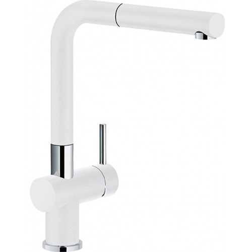Franke Active Plus Bateria kuchenna z wyciąganą wylewką, Biały polarny 115.0373.888