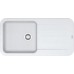 Franke Pebel PBG 611, 970x500 mm, zlewozmywak biały polarny 114.0286.312
