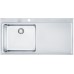 FRANKE MYTHOS MMX 611, zlewozmywak stalowy lewy 101.0187.264
