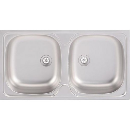 Franke Norm 80, 780x435 mm, zlew ze stali nierdzewnej, Leinen 101.0077.090