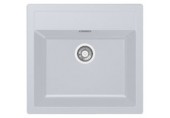 Franke Sirius SID 610, 560x530 mm, zlewozmywak, biały polarny 114.0205.051