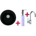 FRANKE SET G32 Zlewozmywak ROG 610 onyx + bateria Galley + dozownik, 114.0283.294