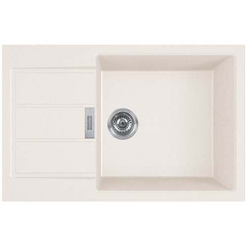 Franke Sirius 2.0 S2D 611-78 XL, 780 × 500mm, Zlewozmywak, kremowy 143.0617.616