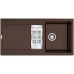 Franke Maris MRG 651, 970x500 mm, Fragranit zlewozmywak,ciemny brąz, 114.0185.483