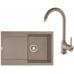 Franke SET G168 (zlewozmywak MRG 611 + bateria FP 9000.424) Cappuccino 114.0587.948