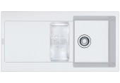 Franke Maris MRG 651, 970x500 mm, Fragranit zlewozmywak, biały polarny 114.0168.626