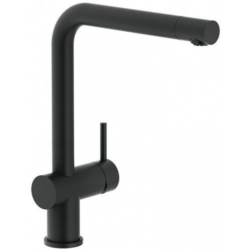 Franke Active Plus SM bateria kuchenna ze stałą wylewką, Czarny mat 115.0524.888