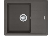Franke Basis BFG 611-62, 620x500 mm, Fragranit zlewozmywak, Łupkowy szary 114.0716.316
