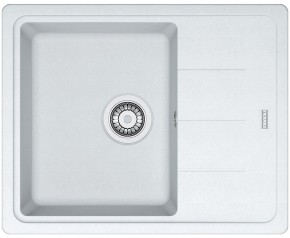 Franke Basis BFG 611-62, 620x500 mm, Fragranit zlewozmywak, biały polarny 114.0365.393