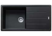 Franke Basis BFG 611-97, 970x500 mm, zlewozmywak fragranitowy, onyx 114.0367.637