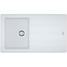 OUTLET Franke Basis BFG 611-86, 860x500 mm, zlewozmywak fragranitowy, Biały 114.0494.912