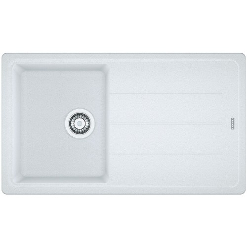 OUTLET Franke Basis BFG 611-86, 860x500 mm, zlewozmywak fragranitowy, Biały 114.0494.912