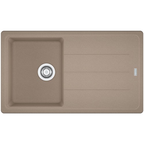 Franke Basis BFG 611-86, 860x500 mm, zlewozmywak fragranitowy, cappuccino 114.0494.911