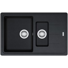 OUTLET Franke Basic BFG 651-78, 780x500 mm, zlewozmywak fragranitowy, onyx 114.0283.991