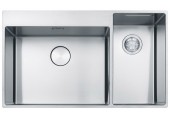 Franke Box Center BWX 220-54-27, z prawej strony stal szlachetna jedwab 127.0557.960