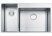 Franke Box Center BWX 220-54-27, z lewej strony stal szlachetna jedwab 127.0557.961
