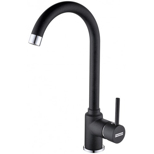 OUTLET Franke Pola bateria kuchenna ze stałą wylewką Fragranit Onyx 115.0622.943 Rozpakow