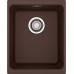 Franke Kubus KBG 110-34, 367x460 mm, Zlewozmywak, Fragranit+ ciemny brąz 125.0176.647