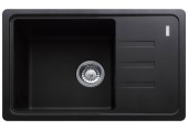 Franke Malta BSG 611-62, 620x435 mm, zlewozmywak fragranitowy, onyx 114.0367.769