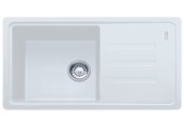 Franke Malta BSG 611-78, 780x435 mm, zlewozmywak fragranitowy, Biały polarny 114.0367.738