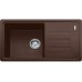 Franke Malta BSG 611-78, 780x435 mm, zlewozmywak fragranitowy, ciemny brąz 114.0440.923
