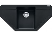 Franke Maris MRG 612 E, 960x500 mm, Fragranit zlewozmywak, czarny matowy 114.0637.572