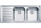 Franke NEPTUN NEX 621, zlewozmywak stalowy prawy 101.0120.274