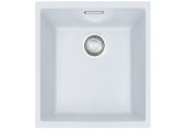 Franke Sirius SID 110-34, 365x440 mm, zlewozmyvak Tectonite, Biały polarny 125.0331.030