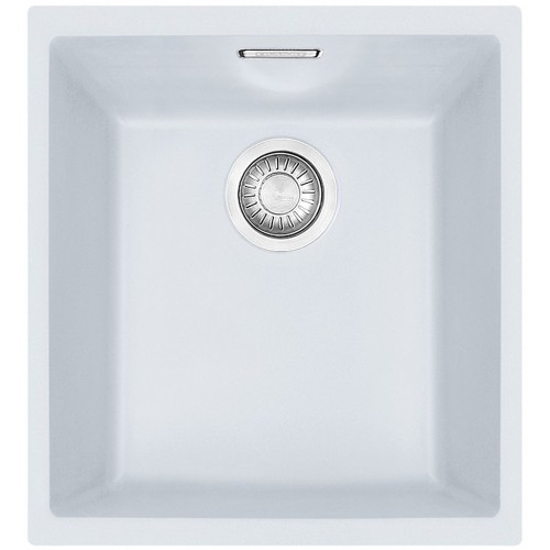 OUTLET Franke Sirius SID 110-34, 365x440 mm, zlewozmyvak Tectonite, Biały 125.0331.030