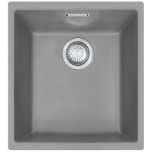 Franke Sirius SID 110-34, 365x440 mm, zlewozmyvak Tectonite, Kamienny Szary 125.0501.045