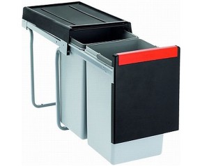 Franke Cube 30, pojemnik na odpady, 2x15l 134.0039.553