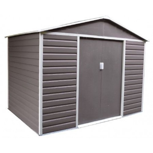 WYPRZEDAŻ G21 Domek ogrodowy GAH 1300 - 340 x 383 cm szary 63900581 Uszkodzone opakowanie