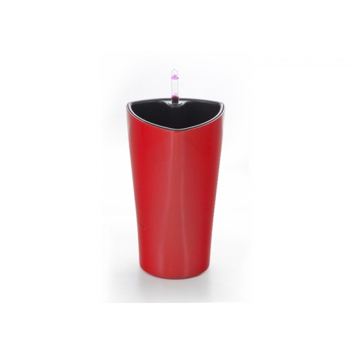 G21 Doniczka samonawadniająca Trio mini czerwona 15cm 6392511